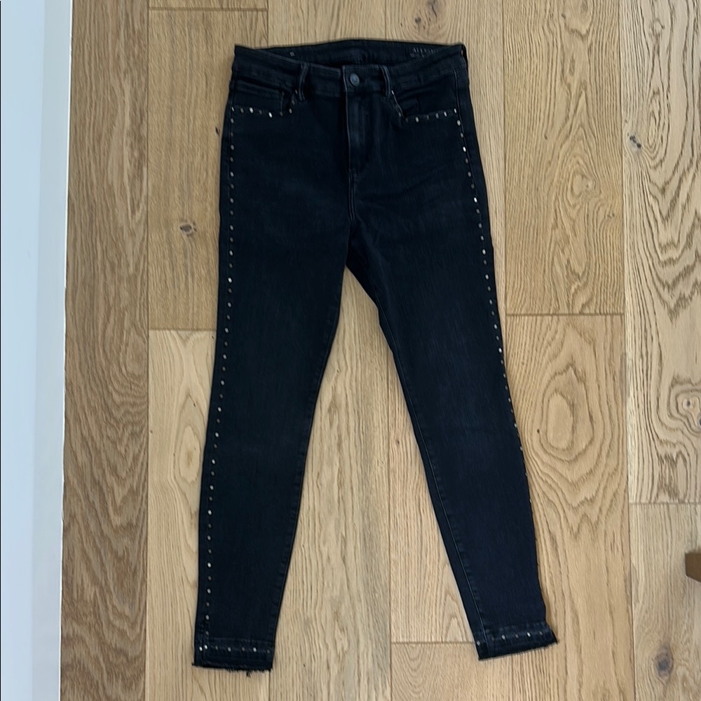 All Saints Miller Studded Skinny Jeans